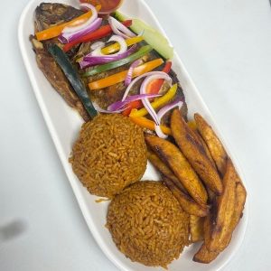 Baked Whole Tilapia Fish