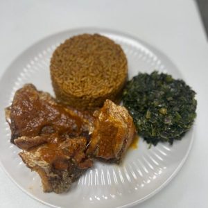 Stewed Fried Croaker Fish